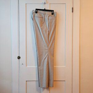 New York & Company Summer Dress Pants in Subtle Plaid | Women's 12 | EUC